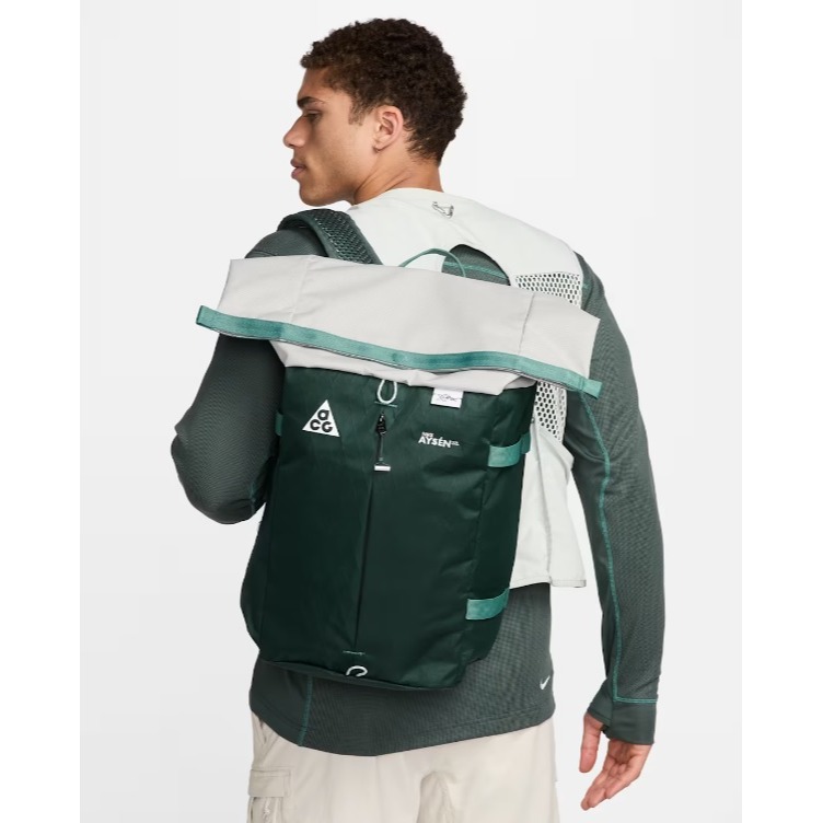 【WS】NIKE ACG AYSEN BACKPACK (32L) 雙肩包 後背包 綠 DV4054-338 黑011-規格圖11