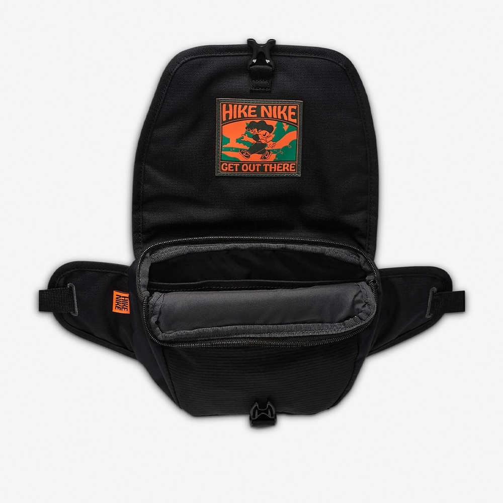 【WS】NIKE HIKE WAISTPACK (4L) 運動 腰包 斜背 側背包 黑橘DJ9681-011 水藍464-細節圖6