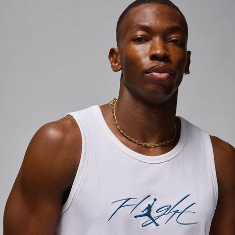 【WS】NIKE JORDAN FLIGHT  TANK 白 男款 運動 休閒 背心 球衣 FN6010-100-細節圖4