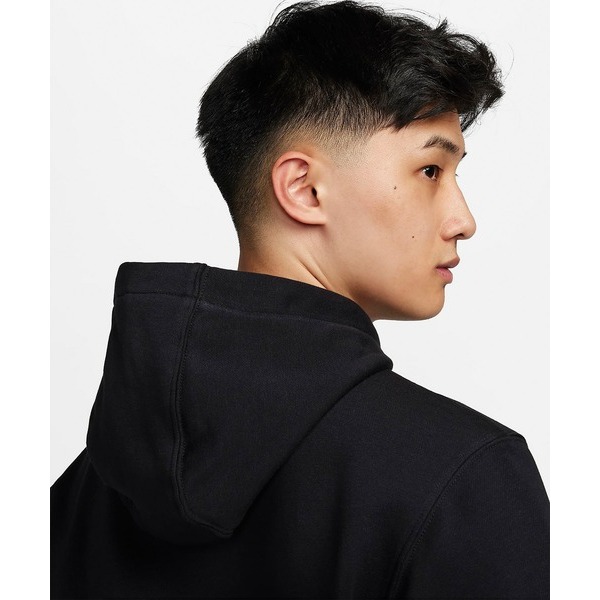 【WS】NIKE NSW CLUB HOODIE 男款 黑 刺繡 LOGO 運動 休閒 長袖 帽T FN2635-010-細節圖5