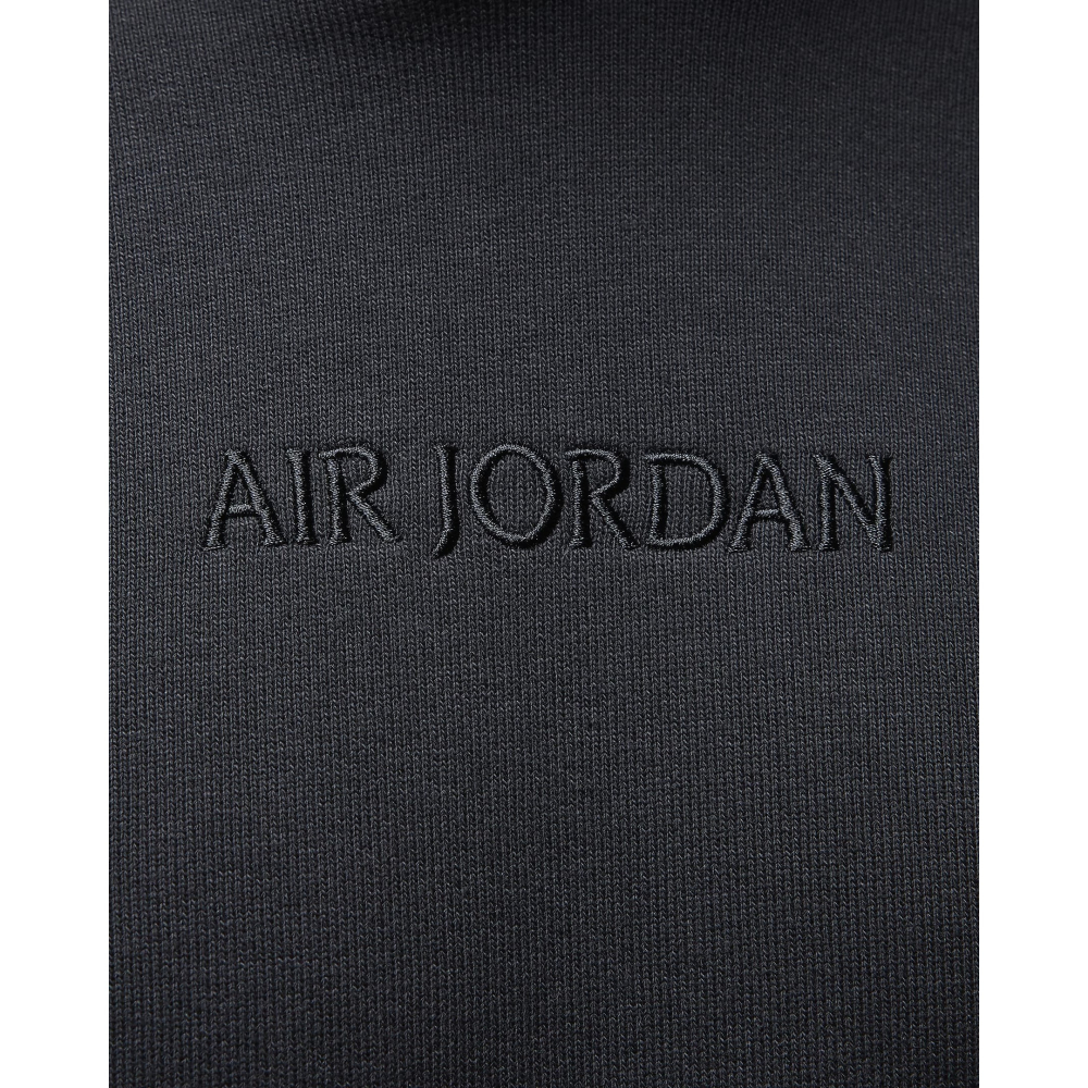 【WS】NIKE JORDAN FLEECE HOODIE 男款 黑 運動 厚磅 長袖 長T 帽T FJ1967-045-細節圖7