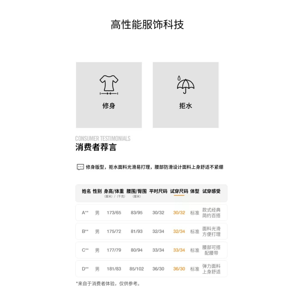 【WS】NIKE TOUR REPEL 男款 防潑水 黑 運動 休閒 工作褲 高爾夫球 九分 長褲 FD5623-010-細節圖9