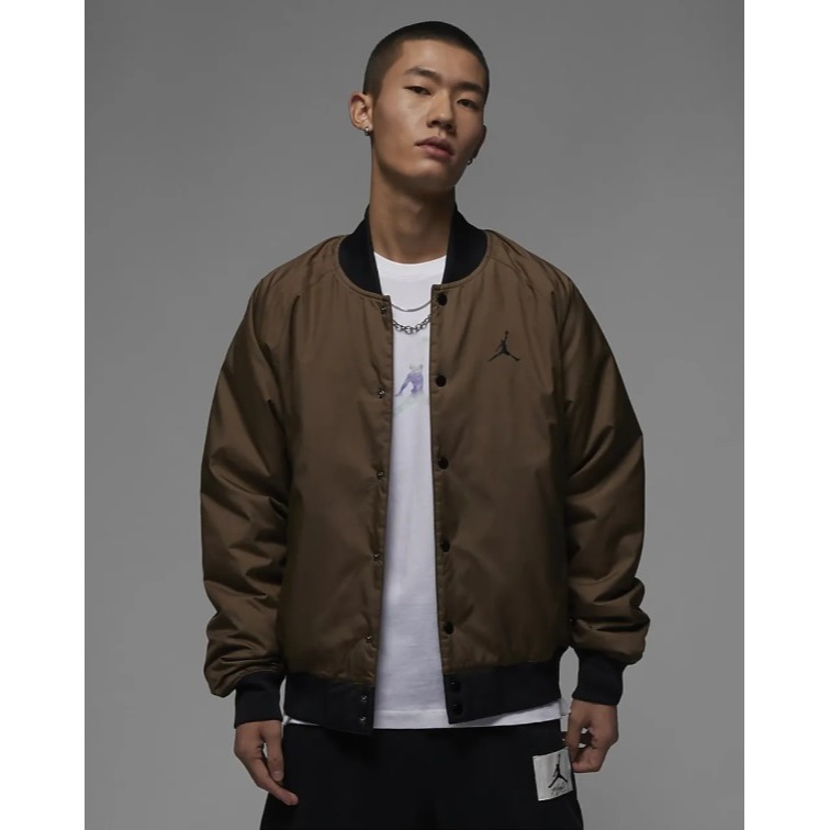 【WS】NIKE JORDAN SPORT JACKET 男款 棒球外套 長袖 保暖 立領 外套 DV9792-274-細節圖2