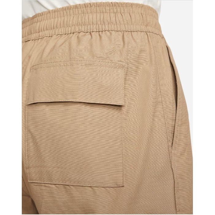 【WS】NIKE CLUB 男款 卡其 電繡LOGO 運動 休閒 工裝 工作褲 長褲 DX0614-247-細節圖6