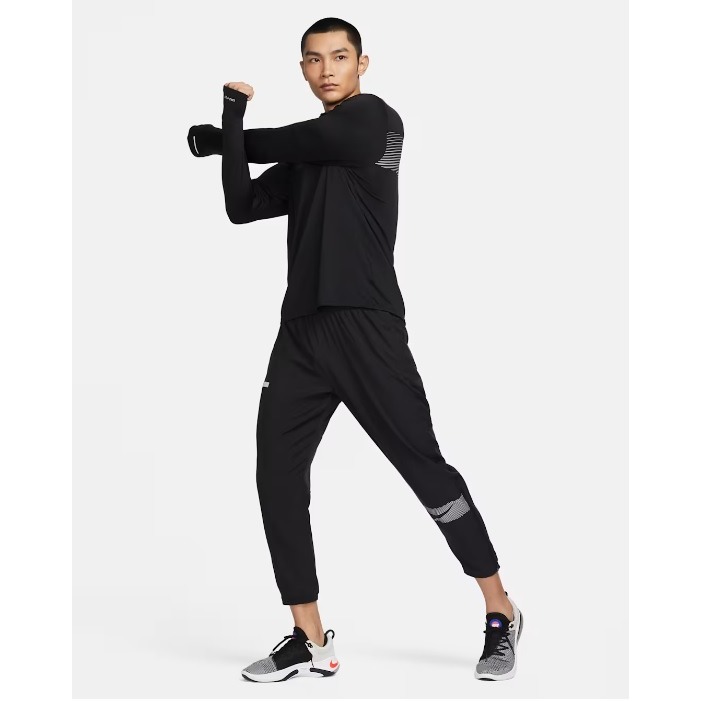 【WS】NIKE FLSH CHLLGR WVN PNT 男款 運動 健身 跑步 3M反光 長褲 FB8561-010-細節圖3