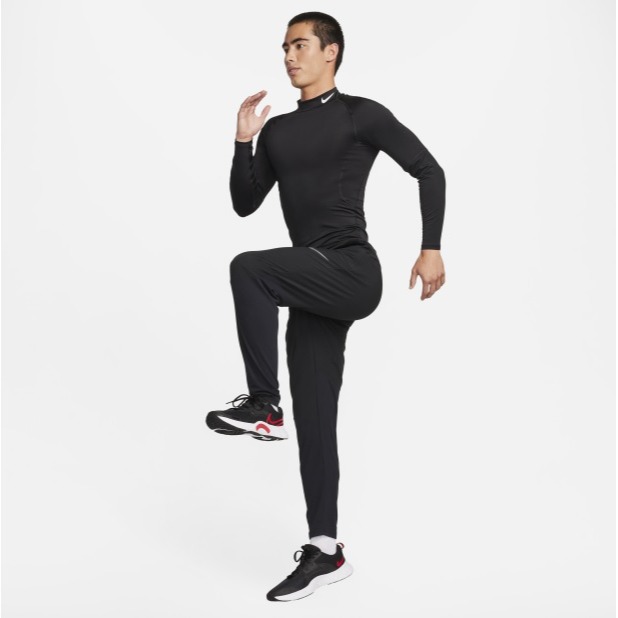 【WS】NIKE PRO DRI-FIT 男款 黑色 高領 運動 健身 緊身 快乾 T恤 緊身衣 FB7909-010-細節圖5
