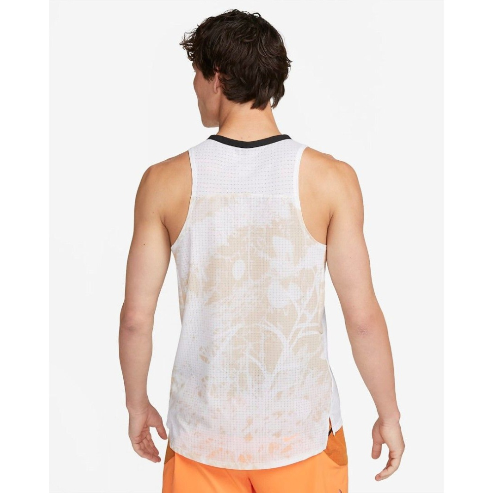 【WS】NIKE  TRAIL SOLAR CHASE  男款 白 越野 慢跑 跑步 健身 背心 DX0858-100-細節圖2