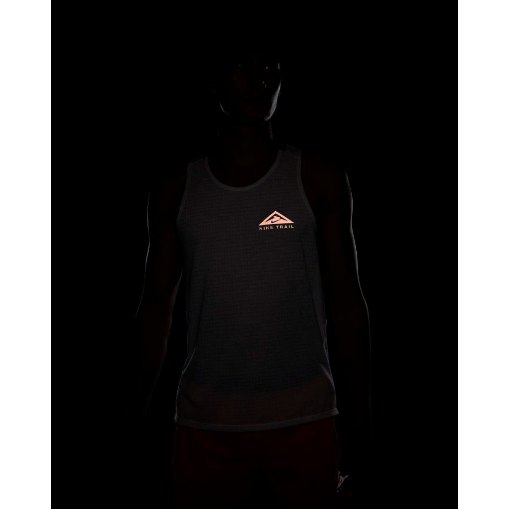 【WS】NIKE  TRAIL SOLAR CHASE  男款 白 越野 慢跑 跑步 健身 背心 DX0858-100-細節圖6