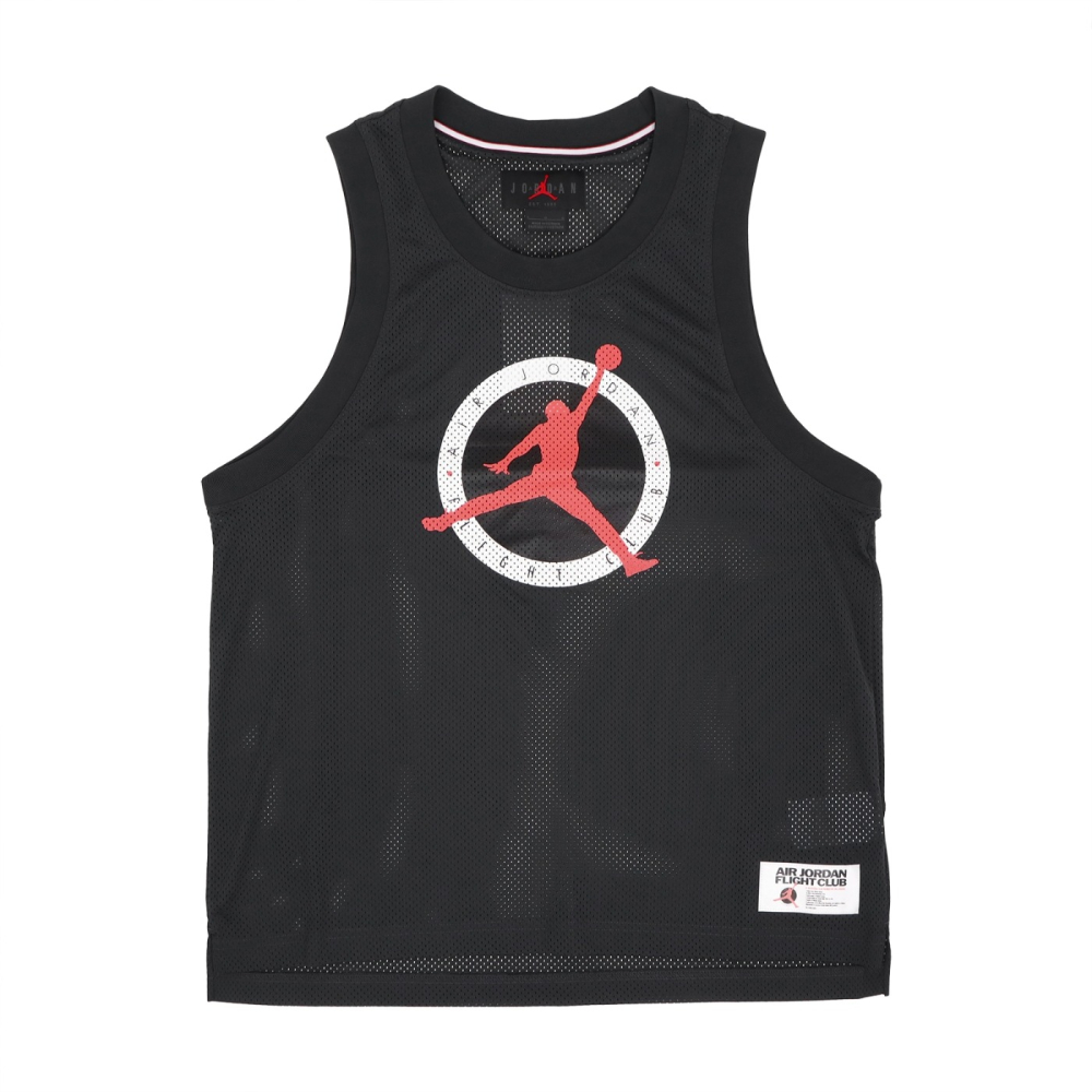 【WS】NIKE JORDAN FLIGHT MVP 男款 黑紅 運動 籃球 網眼 背心 球衣 DX9729-045-細節圖5