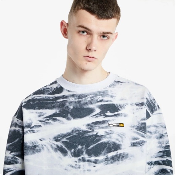 【WS】NIKE ACG THERMA-FIT FLC CREW 刺繡 內刷毛 厚磅 長袖 大學T DV9542-085-細節圖3