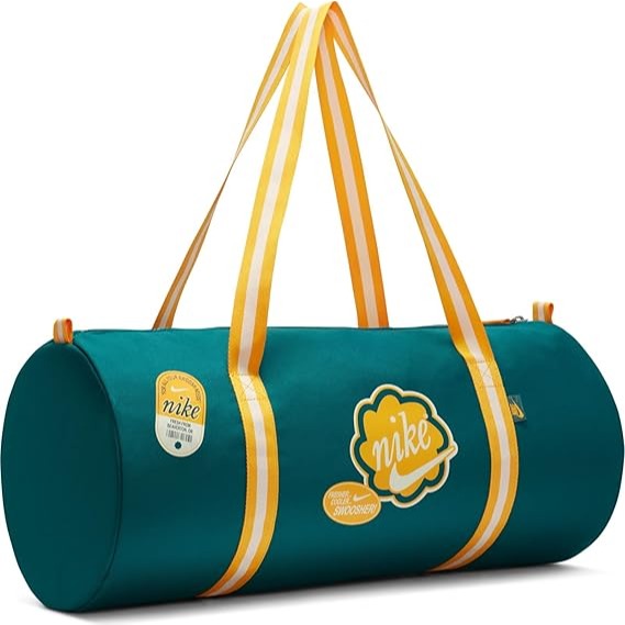 【WS】NIKE HERITAGE DUFFEL 運動 訓練 帆布包 大容量 休閒 健身 旅行袋 FB2844-381-細節圖4