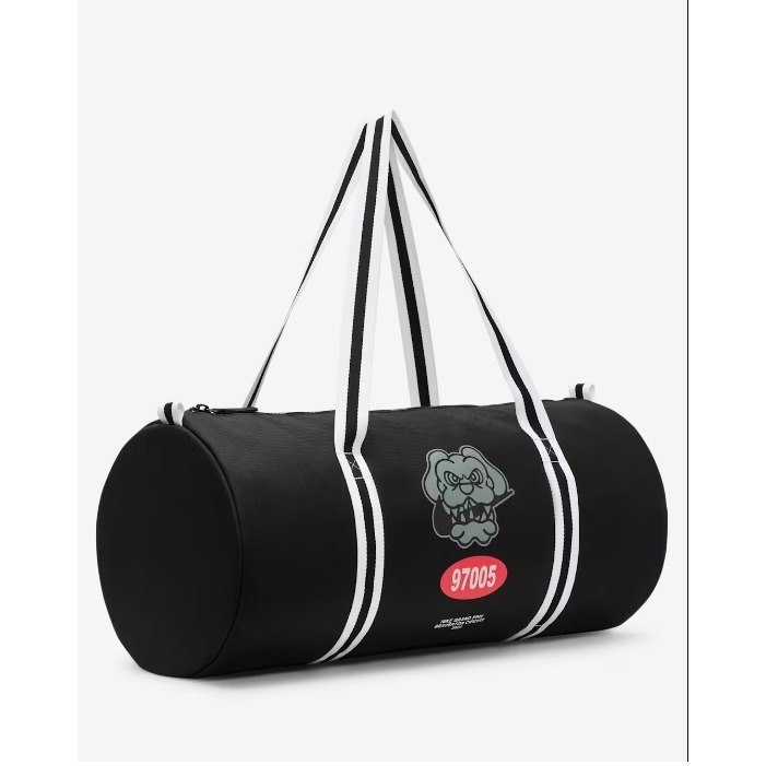 【WS】NIKE UNISEX HERITAGE DUFFEL 運動 帆布包 大容量 健身 旅行袋 FJ4812-010-細節圖3