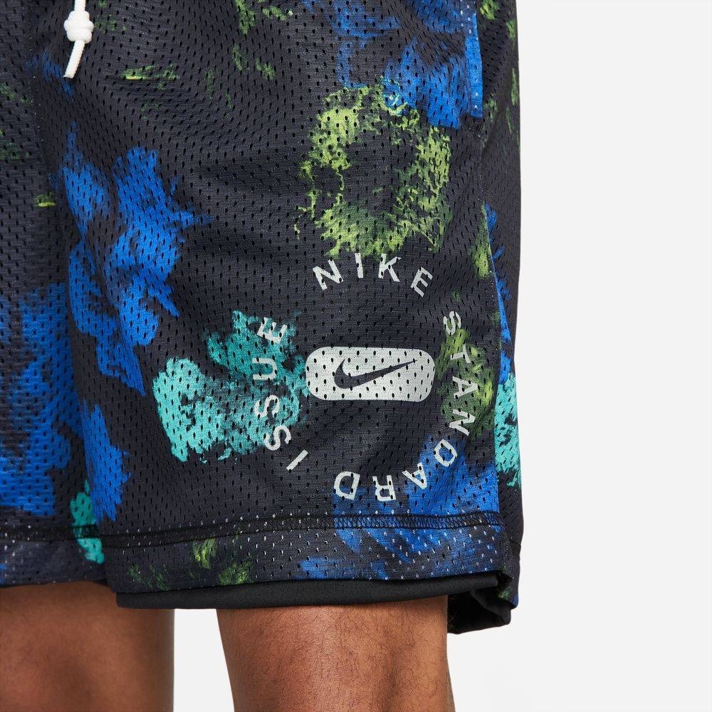 【WS】NIKE STANDARD ISSUE 男  藍迷彩 籃球 運動 健身 短褲 雙面 籃球褲 DH7387-321-細節圖3
