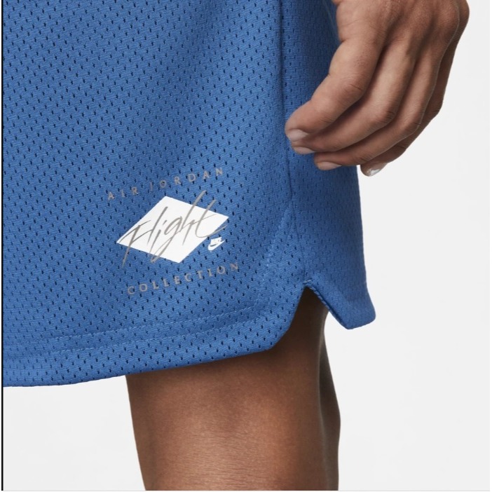 【WS】NIKE JORDAN MESH GFX 男 黑色 網眼 運動 健身 訓練 短褲 籃球褲 DH9072-407-細節圖4