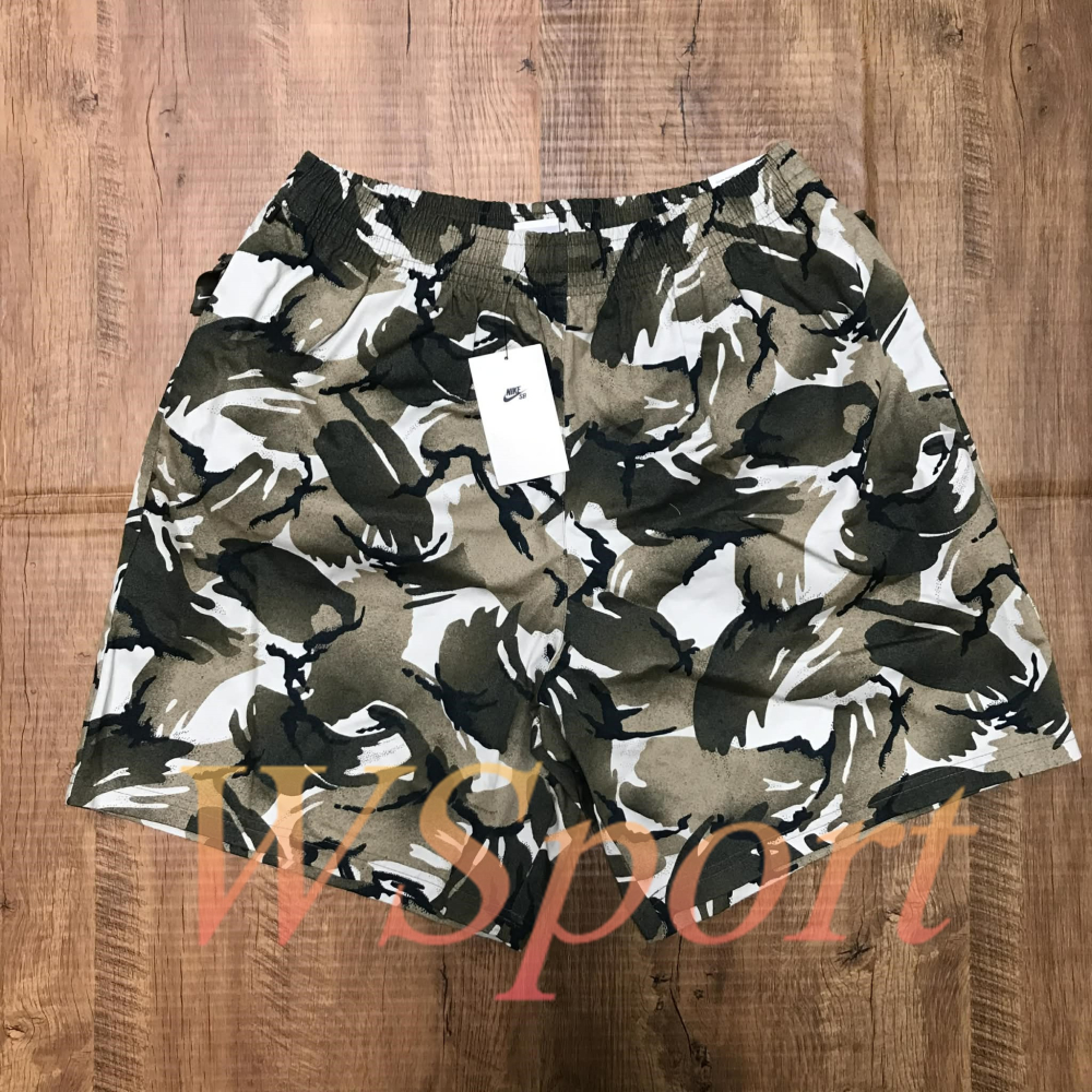 【WS】NIKE SB CAMO WOVEN SHORTS 沙漠迷彩 運動 休閒 沙灘褲 短褲 FN0554-072-細節圖4