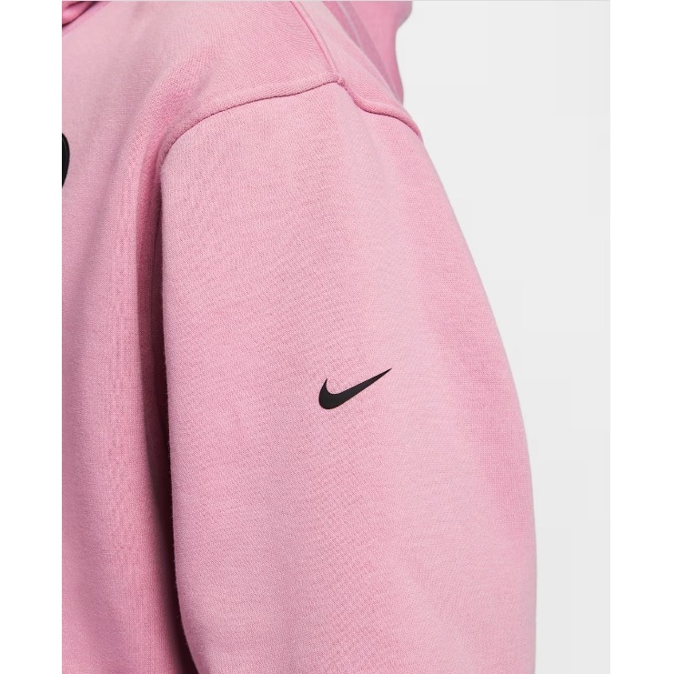 【WS】NIKE SABRINA FLC HOODIE 粉色 運動 籃球 刷毛 長袖 連帽 帽T FV3206-699-細節圖7
