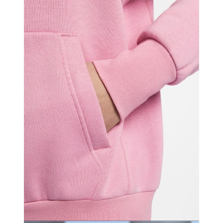 【WS】NIKE SABRINA FLC HOODIE 粉色 運動 籃球 刷毛 長袖 連帽 帽T FV3206-699-細節圖8