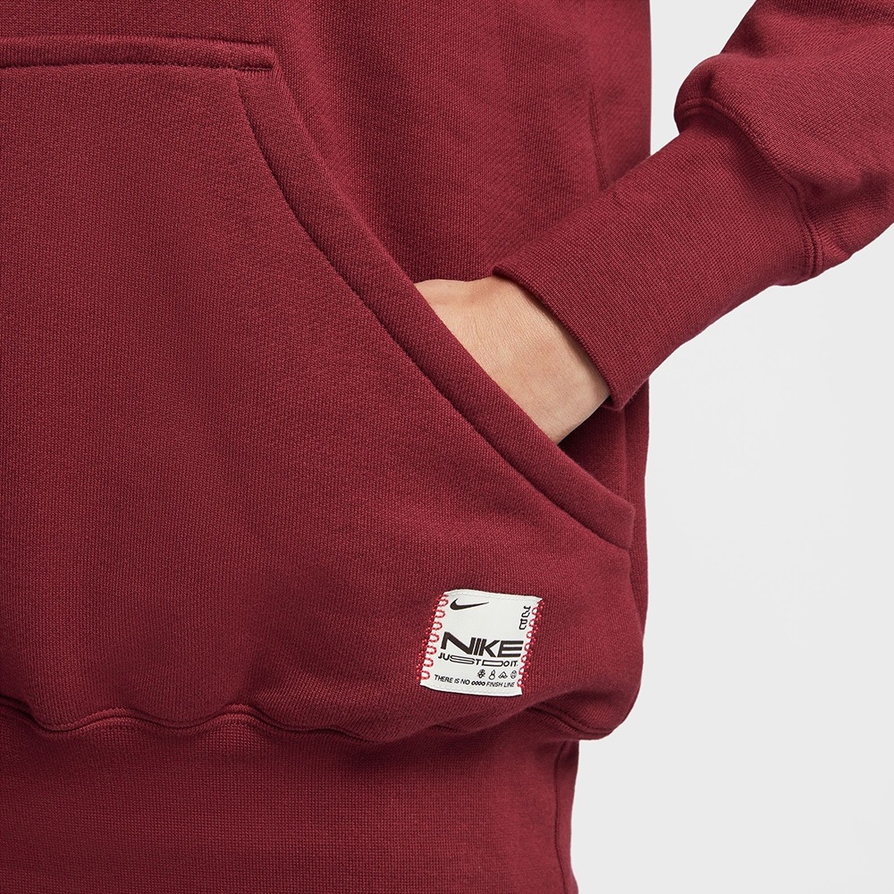 【WS】NIKE NSW CNY HOODIE 女款 酒紅 刺繡 運動 休閒 長袖 連帽 帽T HV8461-677-細節圖7