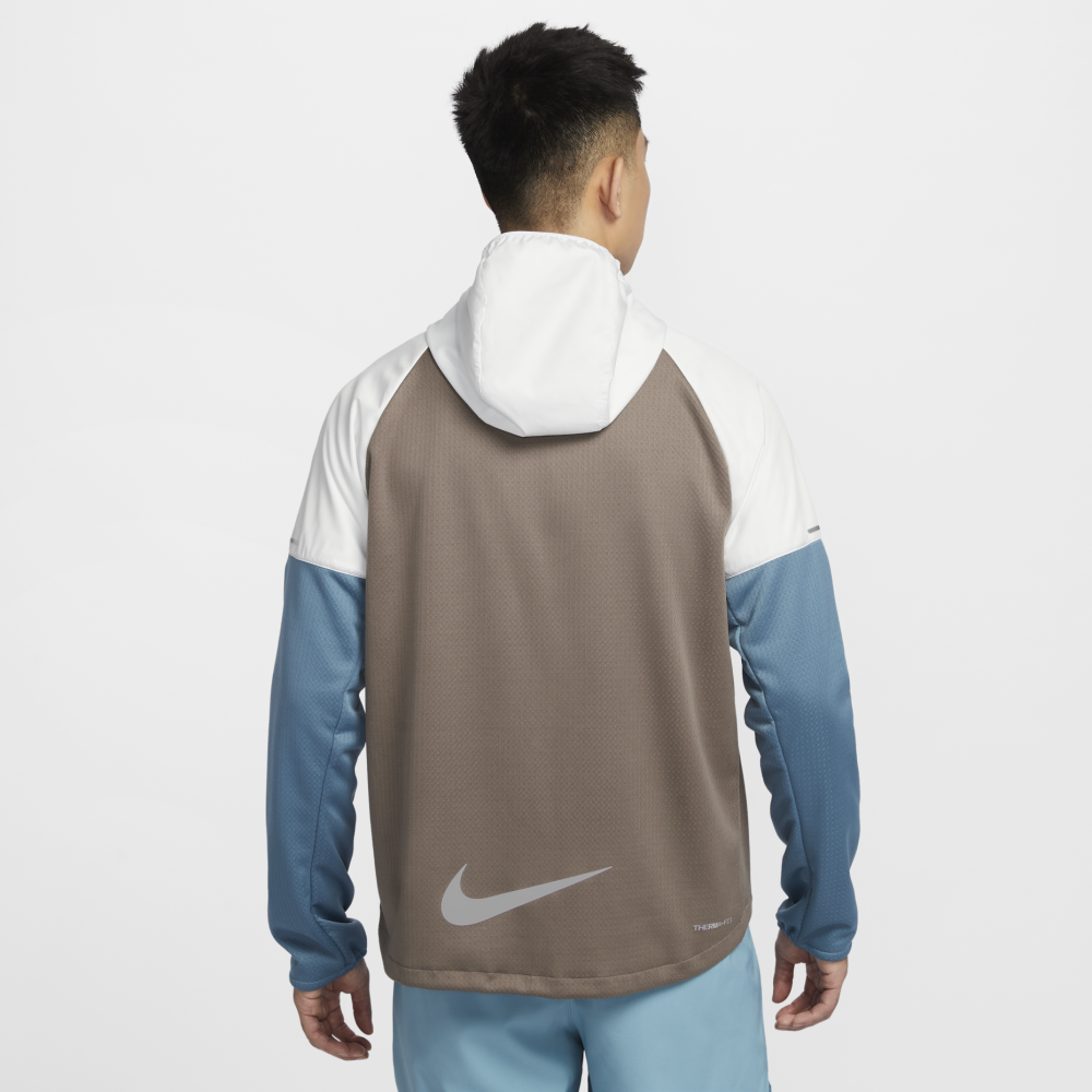 【WS】NIKE THERMA-FIT 防潑水 反光 運動 跑步 休閒 防風 長袖 連帽 外套 HV8222-121-細節圖2