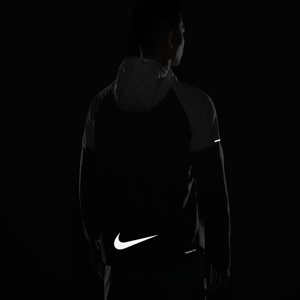 【WS】NIKE THERMA-FIT 防潑水 反光 運動 跑步 休閒 防風 長袖 連帽 外套 HV8222-121-細節圖10