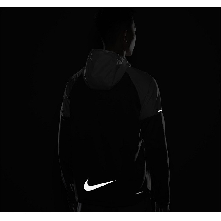 【WS】NIKE THERMA-FIT 防潑水 反光 運動 跑步 休閒 防風 長袖 連帽 外套 HV8222-121-細節圖11