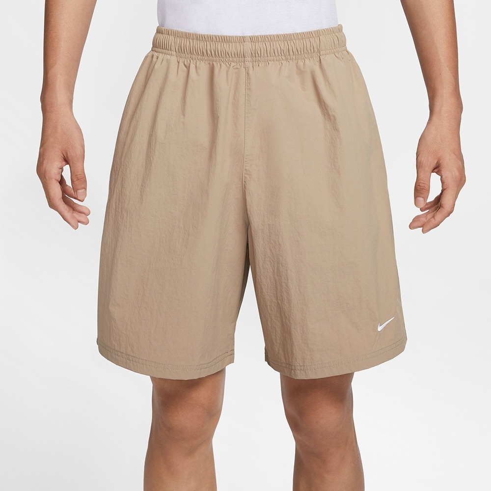 【WS】NIKE LAB SOLO SHORT 男款 防潑水 運動 休閒 短褲 卡其 DX0750-247 黑010-細節圖2