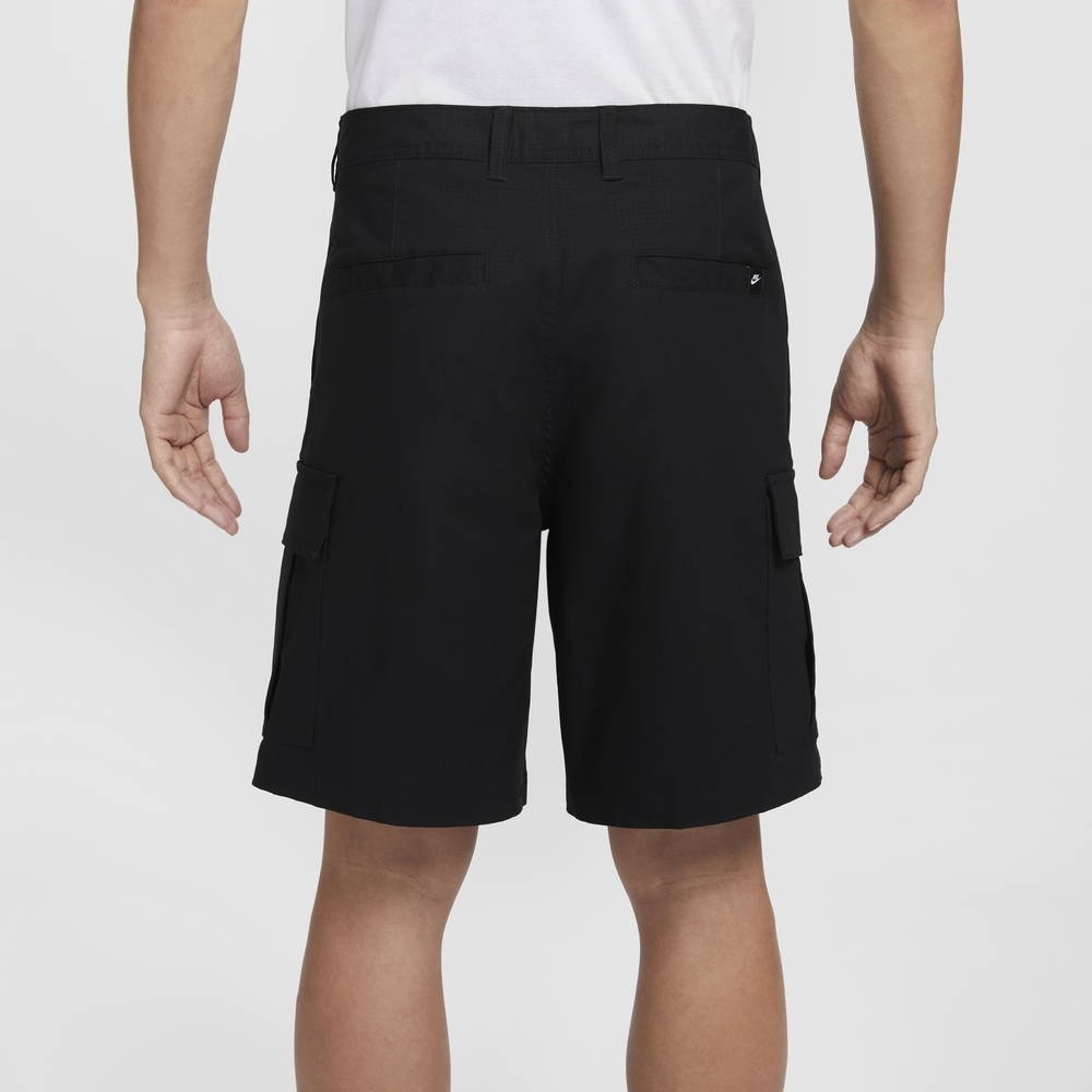 【WS】NIKE CLUB CHINO SHORT 復古 工裝 運動 休閒 短褲 卡其 FN3518-247 黑010-細節圖8