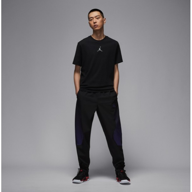 【WS】NIKE JORDAN SPORT JAM 男款 黑 抽繩 運動 休閒 保暖 長褲 縮口褲 HF9891-010-細節圖3