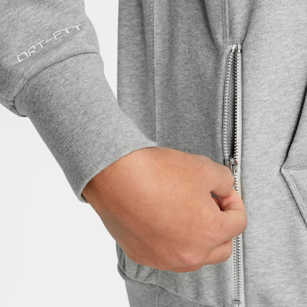 【WS】NIKE DF STD ISS PO HOODIE 男款 運動 休閒 保暖 厚磅 帽T 灰 DQ5819-063-細節圖5