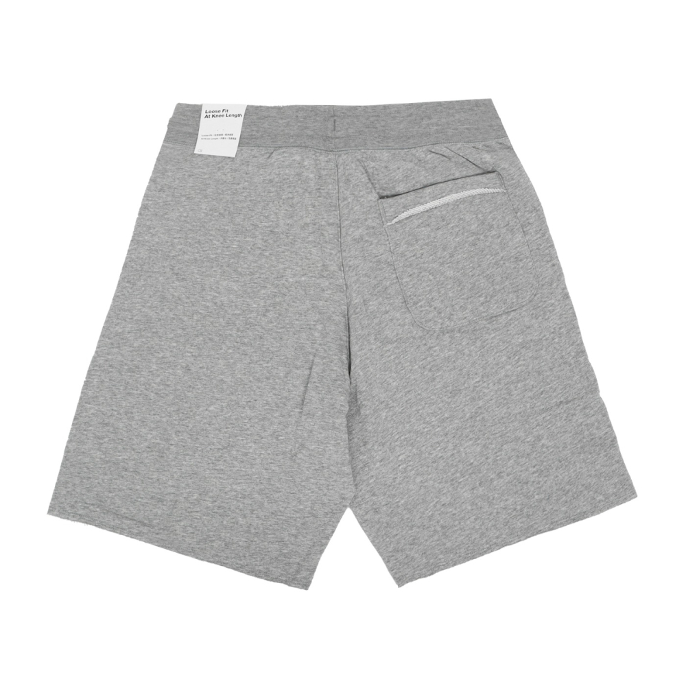 【WS】NIKE NSW SHORTS 男款 灰 寬鬆 刺繡LOGO 運動 休閒 棉褲 短褲 DX0767-063-細節圖8