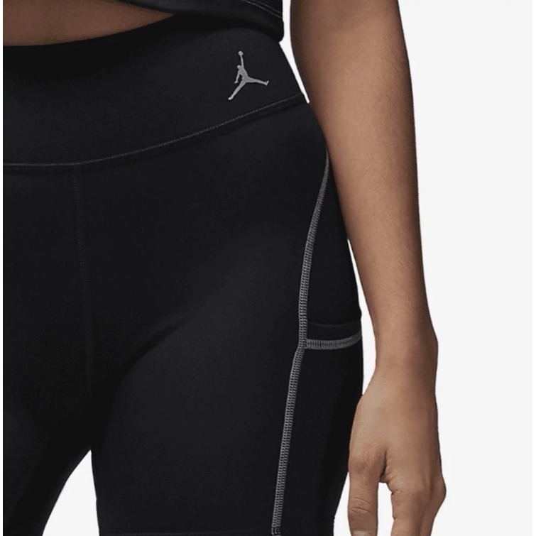 【WS】NIKE W JORDAN DRY TIGHT 女款 運動 中腰 內搭 緊身 短褲 緊身褲 DX0462-010-細節圖2