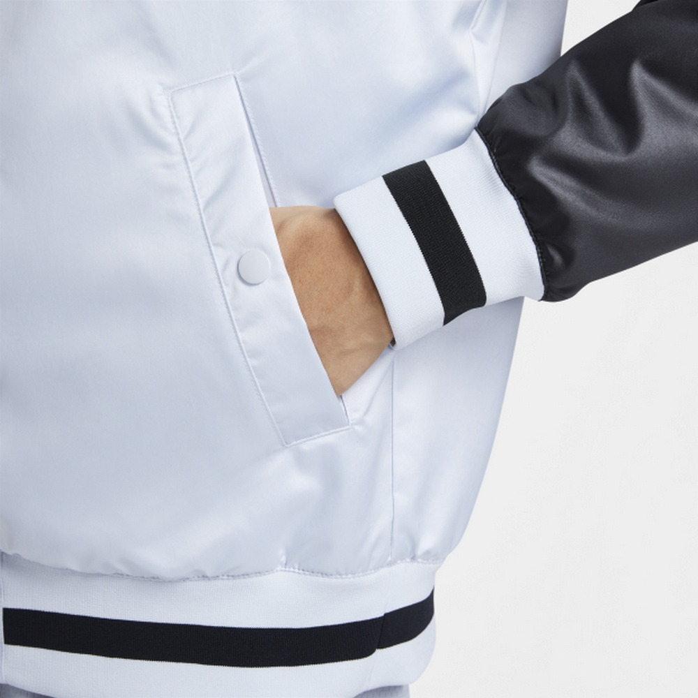 【WS】NIKE DNA WVN 防潑水 立領 緞面  運動 休閒 長袖 夾克 棒球外套 FZ0663-043-細節圖4