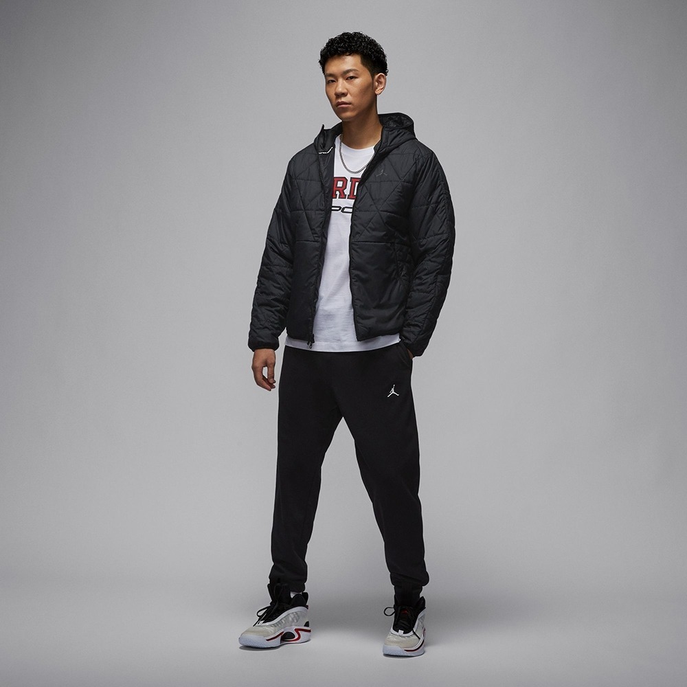 【WS】NIKE JORDAN STMT MDWT JKT 黑 運動 休閒 長袖 連帽 保暖 外套 FZ3163-010-細節圖9