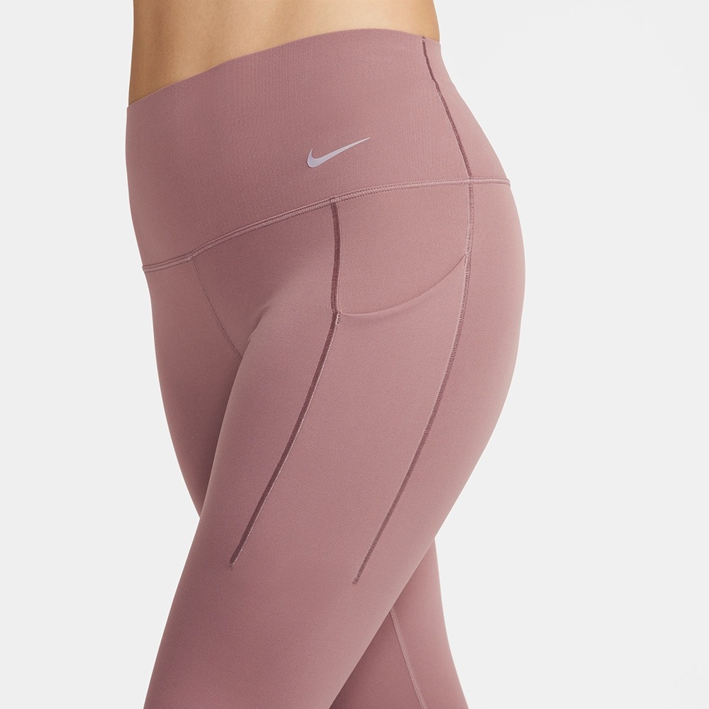 【WS】NIKE UNIVERSA TGHT 中度支撐 高腰 九分 內搭 運動 健身 瑜珈 緊身褲 DQ5898-208-細節圖3
