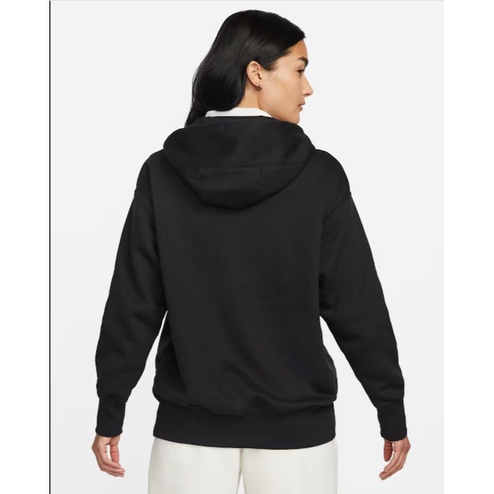 【WS】NIKE W NSW PHOENIX FLEECE 女款 黑 運動 休閒 保暖 長袖 帽T DQ5861-010-細節圖2