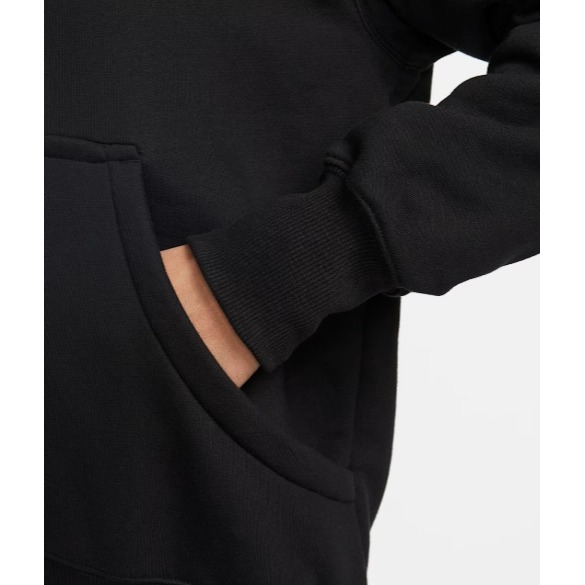 【WS】NIKE W NSW PHOENIX FLEECE 女款 黑 運動 休閒 保暖 長袖 帽T DQ5861-010-細節圖6