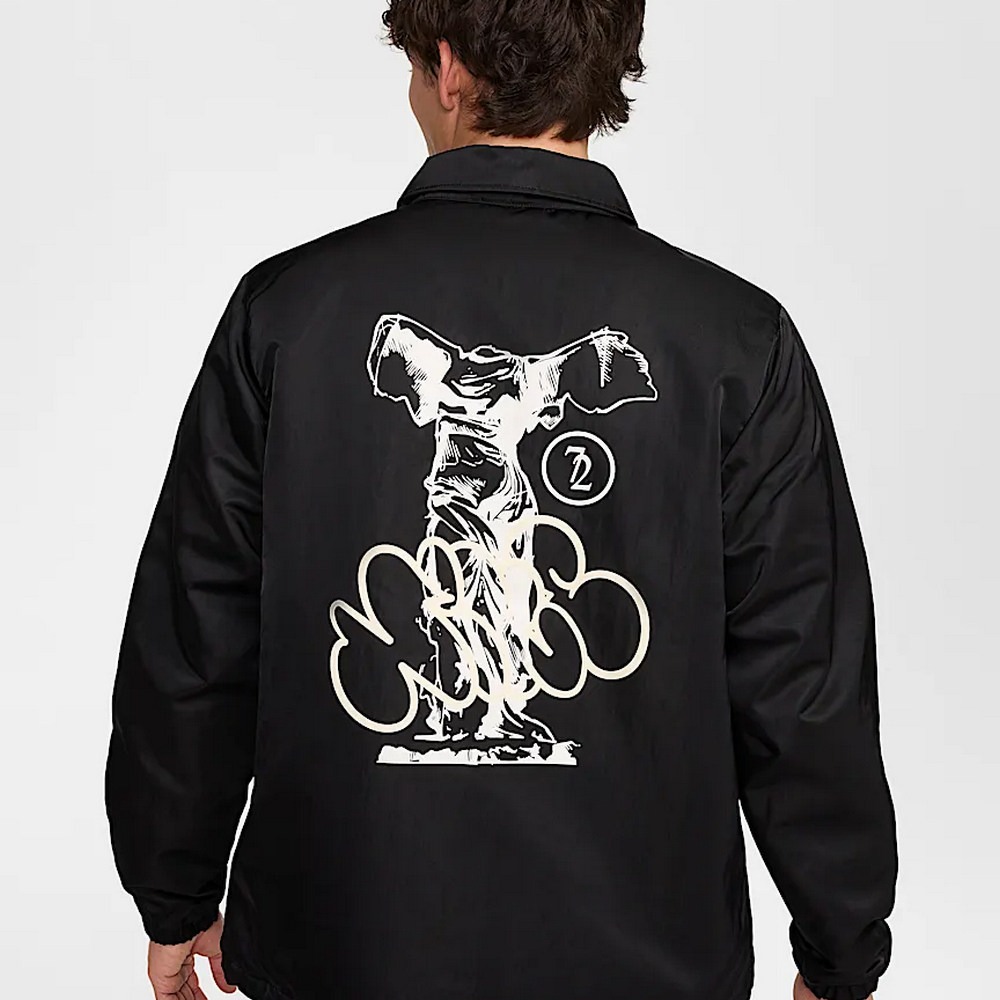 【WS】NIKE SYNFL WVN JKT 男款 黑 勝利女神 厚磅 保暖 運動 教練外套 外套 HJ3876-010-細節圖2