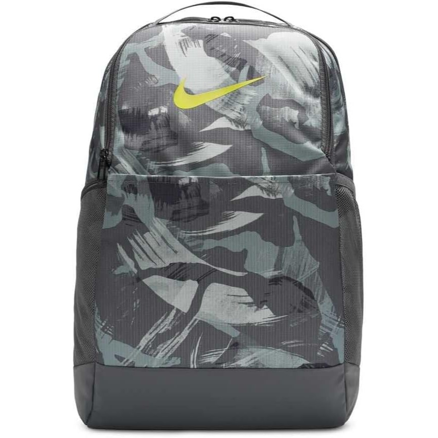 【WS】NIKE BRASILIA 9.5 BKPK 灰 書包 運動 休閒 健身 雙肩包 後背包 DR6113-068-細節圖2