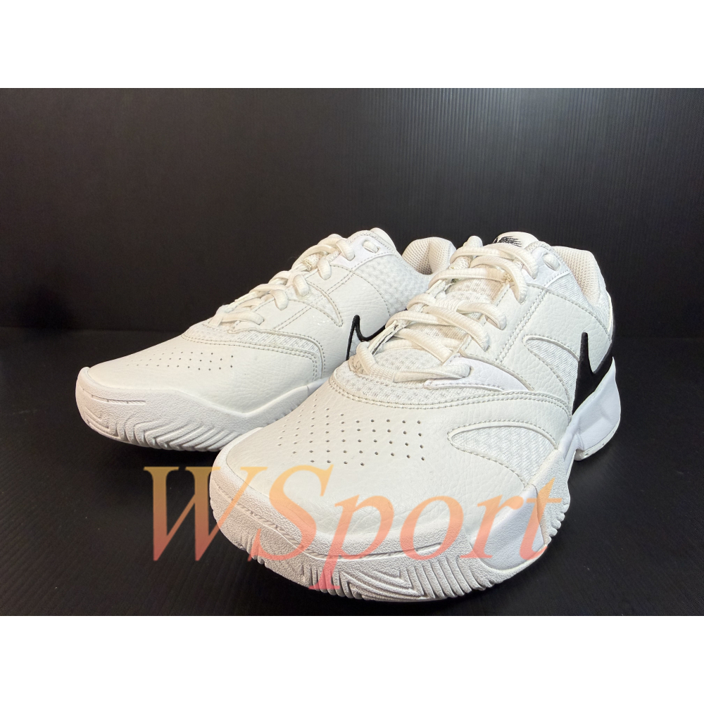 【WS】NIKE W COURT LITE4 女鞋 白黑 硬地 運動 納達爾 球鞋 網球鞋 FD6575-100-細節圖2