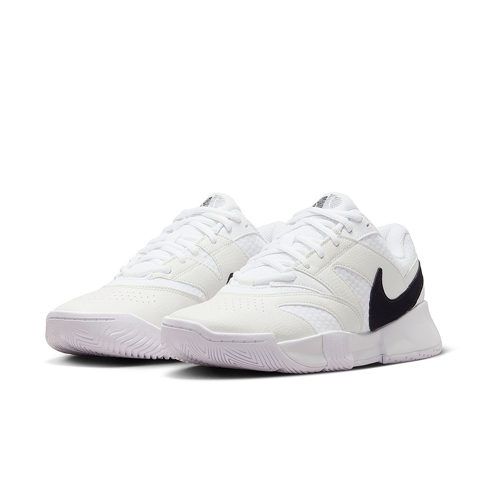 【WS】NIKE W COURT LITE4 女鞋 白黑 硬地 運動 納達爾 球鞋 網球鞋 FD6575-100-細節圖5