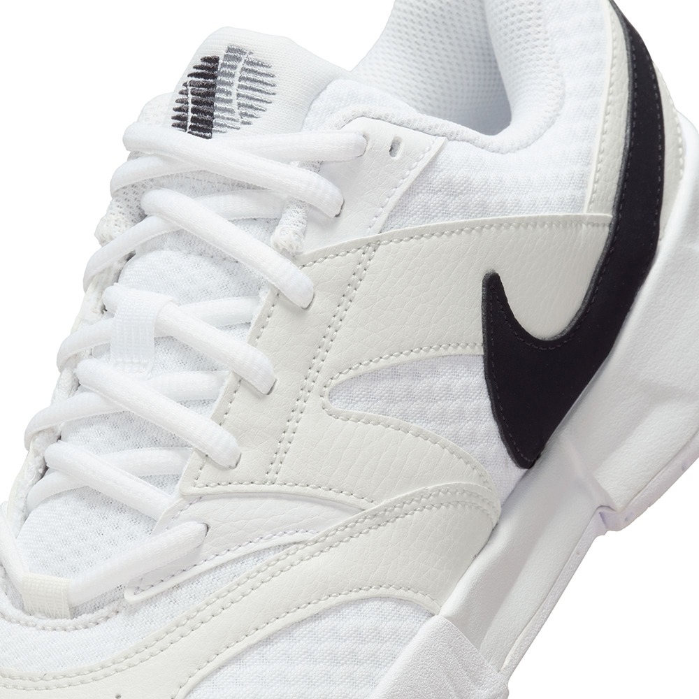 【WS】NIKE W COURT LITE4 女鞋 白黑 硬地 運動 納達爾 球鞋 網球鞋 FD6575-100-細節圖7