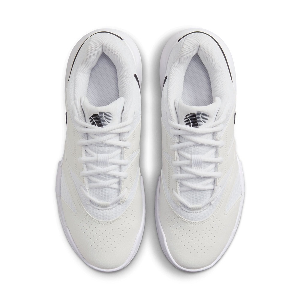 【WS】NIKE W COURT LITE4 女鞋 白黑 硬地 運動 納達爾 球鞋 網球鞋 FD6575-100-細節圖9