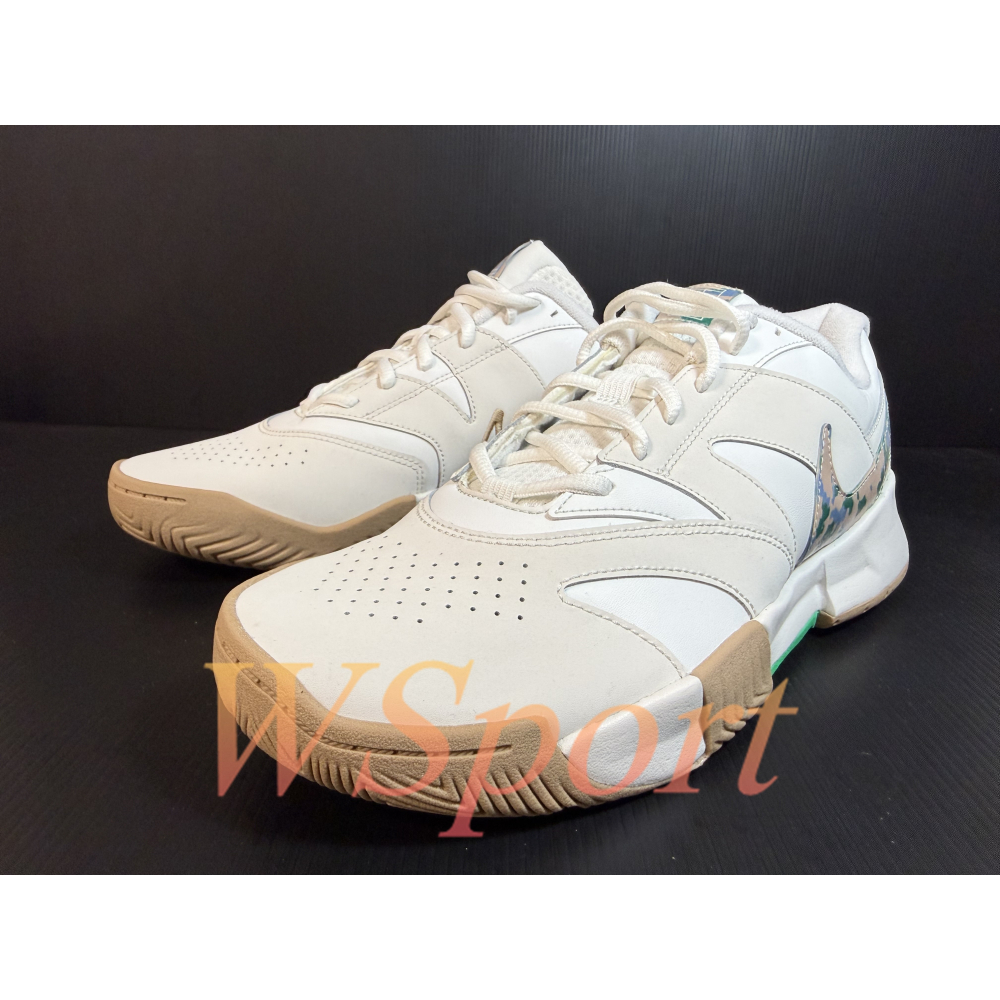 【WS】NIKE COURT LITE4 PREMIUM 男鞋 硬地 運動 納達爾 球鞋 網球鞋 FV3982-100-細節圖2