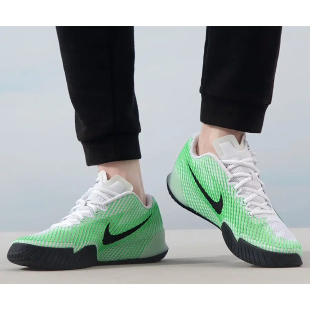 【WS】NIKE ZOOM VAPOR 11 HC 白綠 納達爾 硬地 運動 網球鞋 DR6966-106-細節圖8