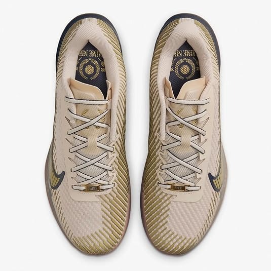 【WS】NIKE COURT ZOOM VAPOR11 PREMIUM 黑金 納達爾 硬地 網球鞋 FN4735-101-細節圖10