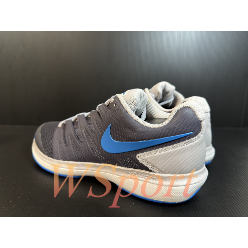 【WS】NIKE AIR ZOOM PRESTIGE HC 灰藍 硬地 運動 納達爾 球鞋 網球鞋 AA8020-040-細節圖3