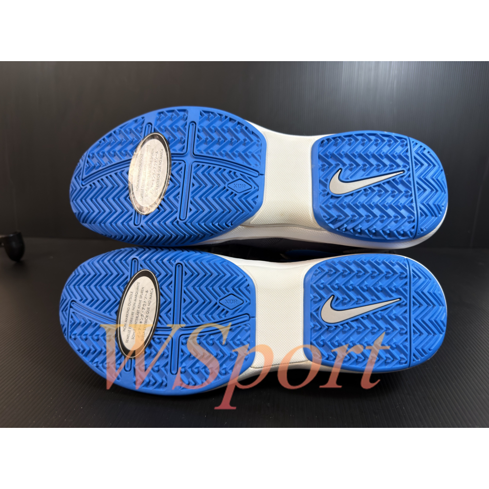 【WS】NIKE AIR ZOOM PRESTIGE HC 灰藍 硬地 運動 納達爾 球鞋 網球鞋 AA8020-040-細節圖4