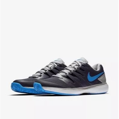【WS】NIKE AIR ZOOM PRESTIGE HC 灰藍 硬地 運動 納達爾 球鞋 網球鞋 AA8020-040-細節圖5