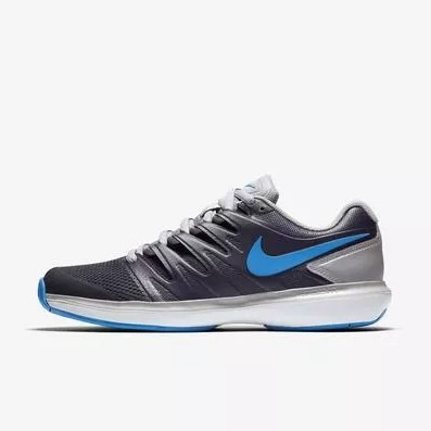【WS】NIKE AIR ZOOM PRESTIGE HC 灰藍 硬地 運動 納達爾 球鞋 網球鞋 AA8020-040-細節圖6