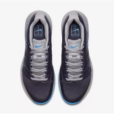 【WS】NIKE AIR ZOOM PRESTIGE HC 灰藍 硬地 運動 納達爾 球鞋 網球鞋 AA8020-040-細節圖8